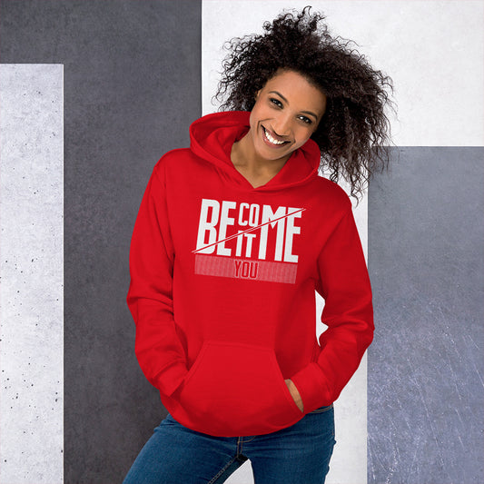 YOU BECOME IT Red Hoodie